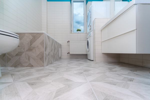 Bathroom Floor Remodeling in Medina